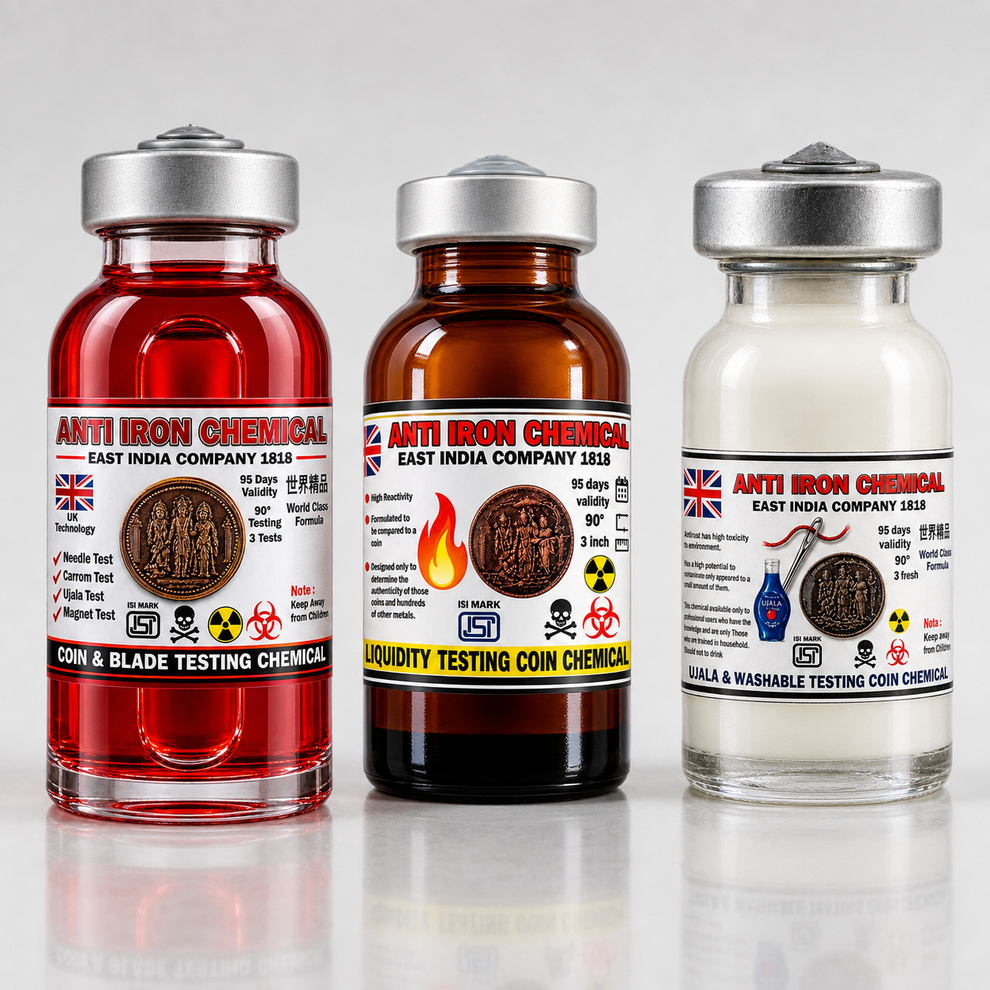 3-MONTH VALIDITY TESTING COIN & CHEMICAL