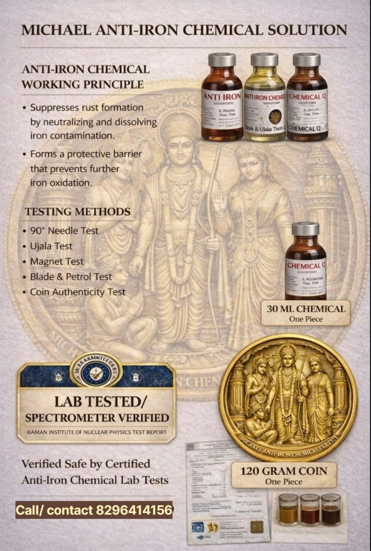 3-MONTH VALIDITY TESTING COIN & CHEMICAL